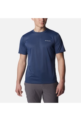 Columbia Ao1419 Hike Teknik Erkek T-shirt 1990391478 Mavi