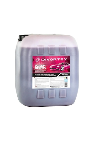 Divortex Washberry Ph Nötr Oto Şampuanı 20 Litre