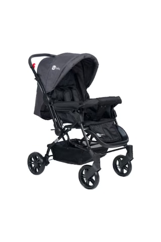 Turhan Bebe 3 Kademe Yatış Pozisyonu Ebeveyn Kontrol Penceresi Çift Yönlü Bebek Arabası Yağmurluk 465468546