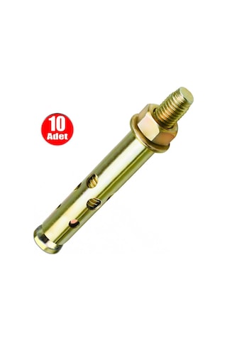 Aletçantam Çelik Dübel Gömlekli 10x75 (12mm) - 10 adet
