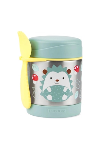 Skip Hop Zoo Paslanmaz Çelik Termos 325 Ml Kirpi Çok Renkli