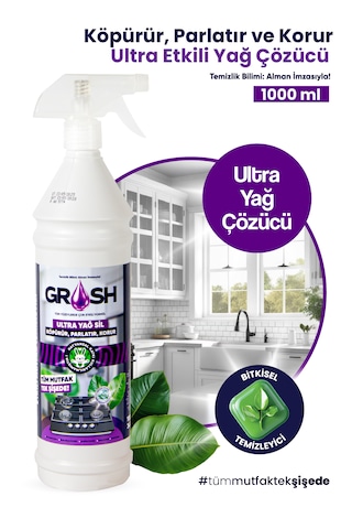 Ultra Güçlü Mutfak Yüzey Temizleyici Ve Yağ Sökücü Sprey Büyük B
