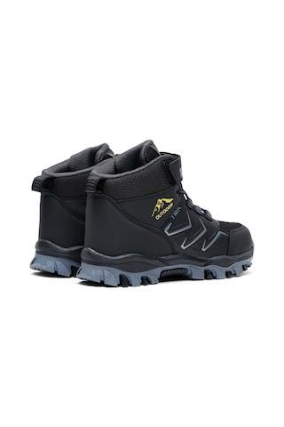 Tonny Black Çocuk Unisex Siyah Füme Rahat Kalıp Renkli Taban Bot Tbns010 298 Siyah Füme