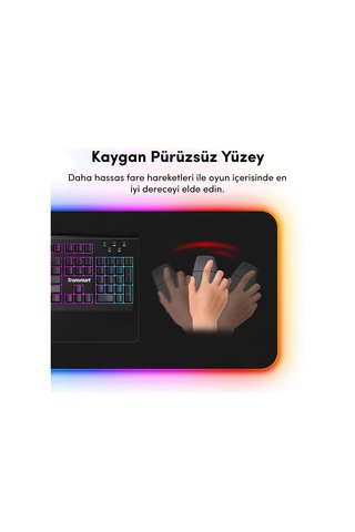 Tronsmart Spire 80x30cm Rgb Gaming Oyuncu Mousepad Sku: Smg8690010107886
