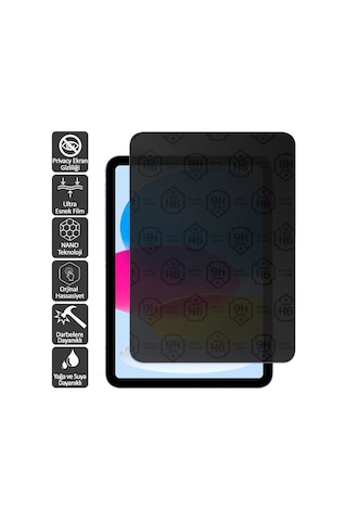 Apple Uyumlu iPad,, Mw742tu/a Hayalet Cam Nano Kırılmaz Ekran Koruyucu