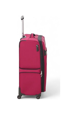 U.s. Polo Assn. Bordo Kumaş Unisex Büyük Boy Valiz Plvlz22818a-b 001