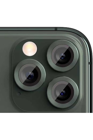 Go Des Apple Uyumlu iPhone 14 Plus Go Des Eagle Kamera Lens Koruyucu ZORE-273691 Koyu Yeşil