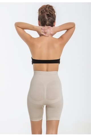 Miss Fit 1212 Dikişsiz Paçalı Çift Kat Korse