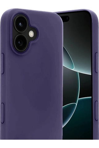 iPhone Uyumlu 17 First Silikon - Mürdüm