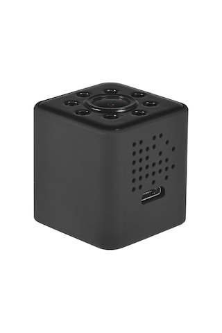 Yifomall "sq23 Taşınabilir Wifi Gece Görüşlü 1080p Mini Kamera - Geniş Açılı, Su Geçirmez Kılıflı" Siyah