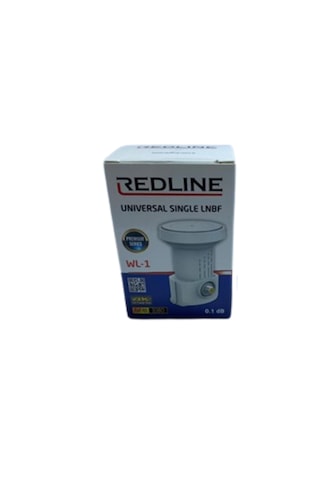 Redline Wl-1 4k Ultra Hd Universal 0.1 Db Tekli Lnb Yüksek Sinyal Gücü Uydu Alıcı Uyumlu