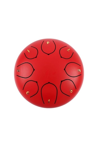 Adora Hp-10 6 İnç 8 Ton Hand Pan Kırmızı