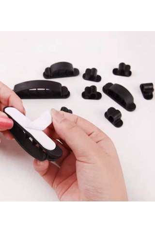Appa Srf-954 10 Parça Yapışkanlı Plastik Kablo Düzenleyici Toplayıcı