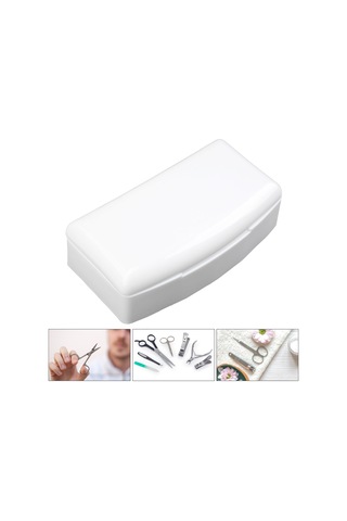 Xindoker Tırnak Bakım Aletleri İçin Pratik Dezenfeksiyon Kutusu - Otomatik Açılışlı