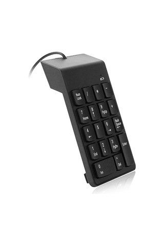 Carrier İnce Ve Taşınabilir 18 Tuşlu Usb Nümerik Klavye: 5