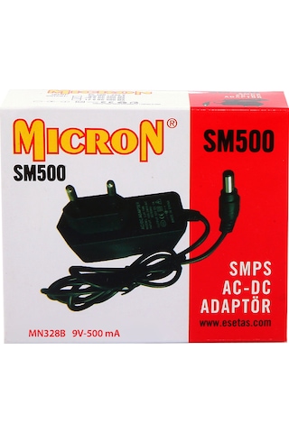 Adaptör 9Volt 500Mah Mıcron