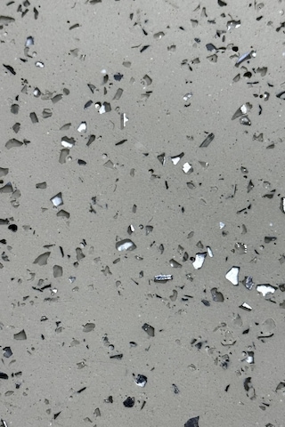Dekoratif Terrazzo Beton Sunumluk Tepsi 28 Cm