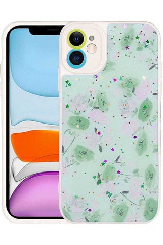 Apple Uyumlu iPhone 11 Kamera Korumalı Sert Desenli Zore Pami Kapak
