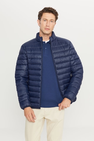 Ac&Co / Altınyıldız Classics Standart Fit Normal Kesim Dik Yaka Erkek Mont - Lacivert