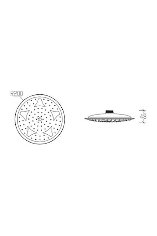 Tema Banyo Tondo Tepe Duş Başlığı 55210 Diğer