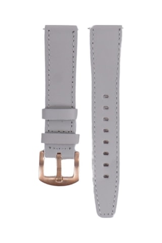 Fro Lw38-43 20 Mm Hakiki Deri Düz Krem Kordon Gold Toka