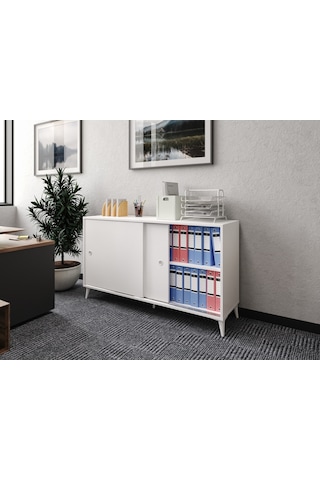 Joker Ofis Dolabı, Dosya Dolabı Beyaz - Tamamı 1. Kalite Mdf Beyaz