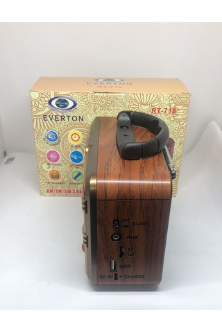 Lebron Rt-718 Nostaljik Tasarım Am/fm/sw 3 Bant Radyo & Bluetooth Hoparlör