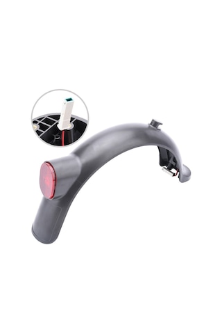 Xiaomi Mi 4 Elektrikli Scooter Arka Çamurluk + Arka Lamba