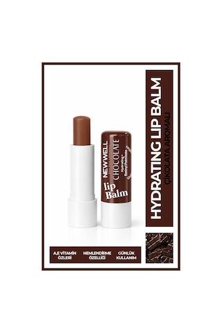 Chocolate Hydrating Lip Balm Çikolata Aromalı Nemlendirici Dudak Bakım Kremi 4 Gr