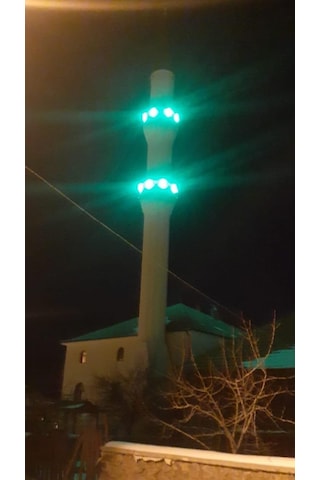 minare floresan kandil lambası polikarbon tüp led floresan kandil