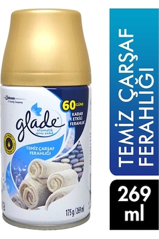 Glade Oda Parfümü Yedek Temiz Çarşaf x 3 Adet Glade Oda Parfümü Yedek Temiz Çarşaf x 3 Adet