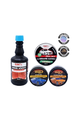 Vernik Ve Güneş Yanığı Restore Seti