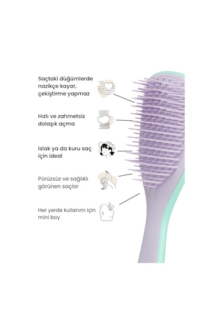 Tangle Teezer Mini Wet Detangler LMint Saç Fırçası