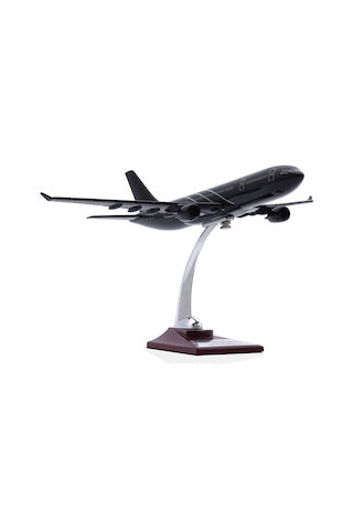 Zekupp - Maket Uçak - Airbus A330-300 1/200 - SİYAH ÖZEL TASARIM Model Uçak