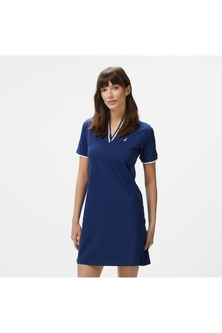 Nautica Kadın Lacivert Regular Fit Elbise Düz 55d317t Lacivert