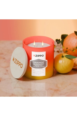 Zippo Odor-masking Candle - Koku Giderici Mum Orange Bergamot Sarı