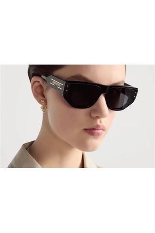 Dior Signature S15ı Cd 40207ı 10a0 01a 64-14-140 Siyah Kadın Güneş Gözlüğü