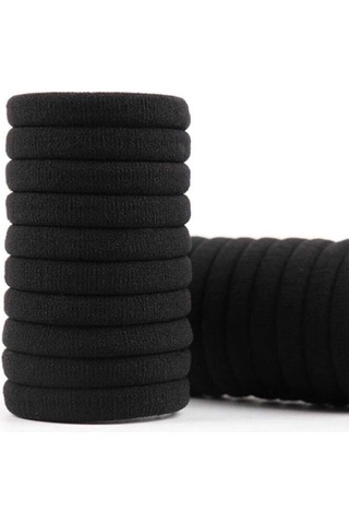 100 ' Lü Siyah Lastik Toka Seti