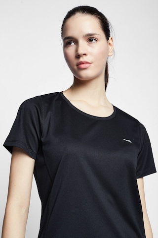 Lescon Kadın Kısa Kol Tshirt 22s-2204-22b Siyah
