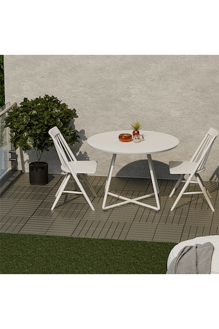 Porsima 1177 36lı Bahçe Balkon Teras Zemin Döşemesi Karosu Latte