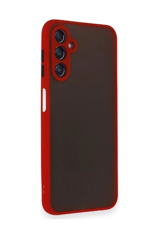 Samsung Galaxy Uyumlu A25 5g Kılıf Montreal Silikon Kapak - Kırmızı - 100 Çok Renkli