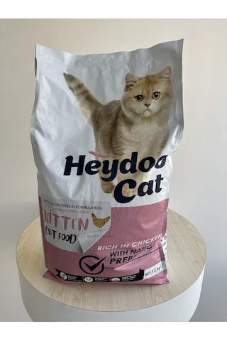 Heydoo Tavuklu Yavru Kedi Maması 12 KG
