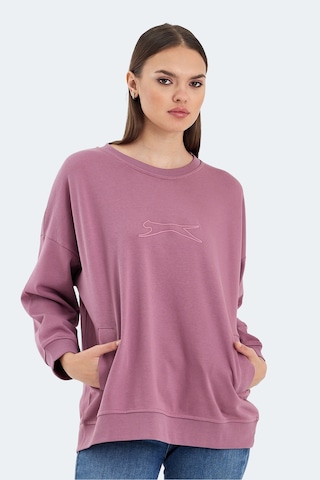 Slazenger Vıkentı Sw 2 Li Set Kadın Sweatshırt Yeşil - Gül