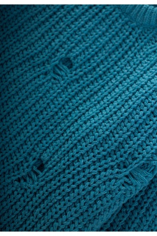 Selanik Triko Kazak 2-8 Yaş Petrol Petrol