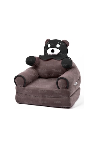 Tokko Katlanabilir Bebek-Çocuk Koltuğu Portatif Yatak Ayıcık (503565209) Siyah