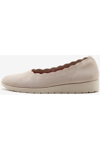 Skechers Cleo Flex Wedge - Spellbind Kadın Bej Günlük Ayakkabı 158156 Tpe Bej