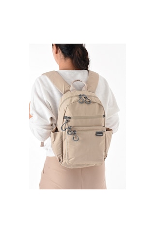 Elit 25ksnm6002t Kadın Sırt Çantası Bej Bej