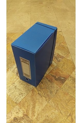 Saraoğlu Arşiv ve Proje Kutusu 29 x 36 x 15 CM Mavi 25 Adet