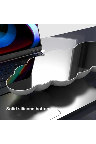 Cbtx Bellek Köpük Fare Bilek Dinlenme Pedi Sevimli Bulut Şekli Bilek Desteği Pedi - Beyaz