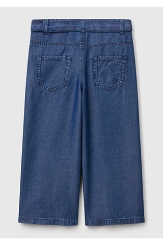 Benetton Kız Bebek Denim Pantolon Mavi